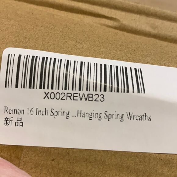 Beautiful Door wreath (or inside wall decor) w/LED lights - Picture 3 of 6